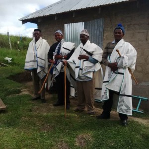 Here is some African dress that we designed and made.